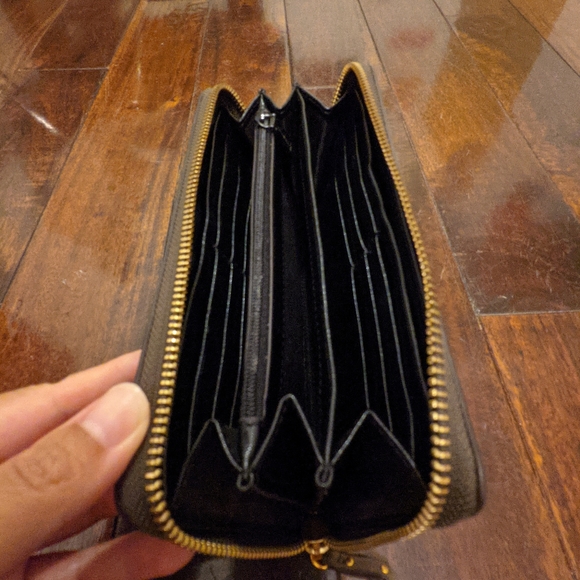 Rebecca Minkoff Embossed Nubuck Zip Around Wallet - Picture 5 of 5